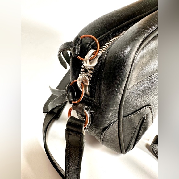 Rag & Bone Women’s Black Flight Camera Leather Crossbody Bag - Picture 4 of 12